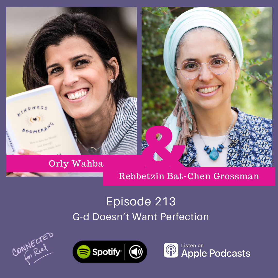 213. G-d Doesn't Want Perfection 213. G-d Doesn't Want Perfection